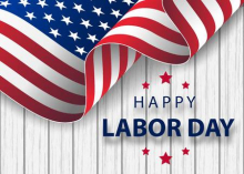 Happy Labor Day 9/6/21